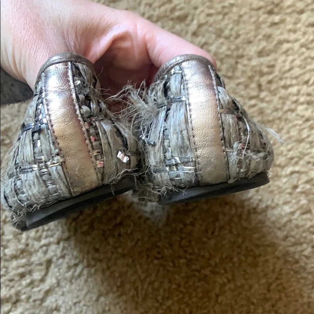 Tory Burch Woven Reva Flats